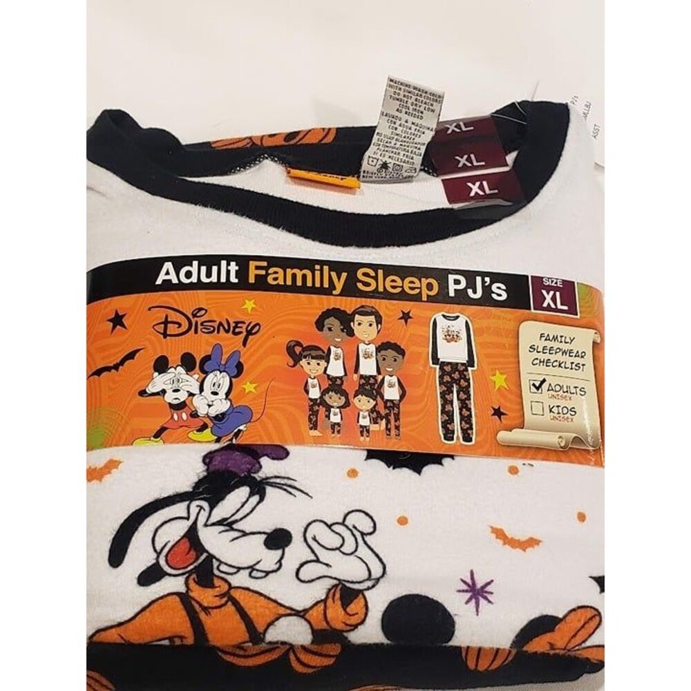 Disney Halloween Pajamas - Mickey Mouse - Family - Adult Size XL - NEW